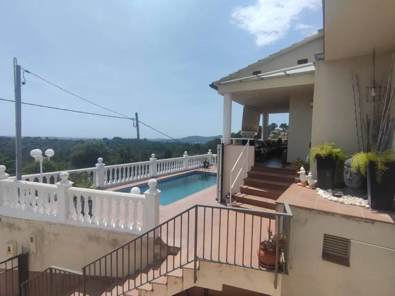 Vista exterior de Casa o xalet en venda en Tordera amb Calefacció, Jardí privat i Terrassa