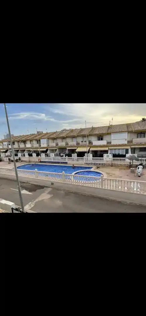 Außenansicht von Maisonette zur Miete in Cartagena mit Klimaanlage und Schwimmbad