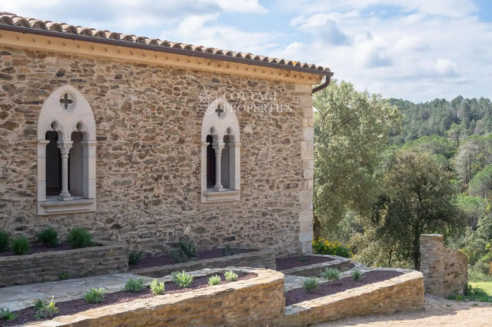 Exterior view of Country homes for sale in Llambilles  with Air Conditioner, Heating and Private garden