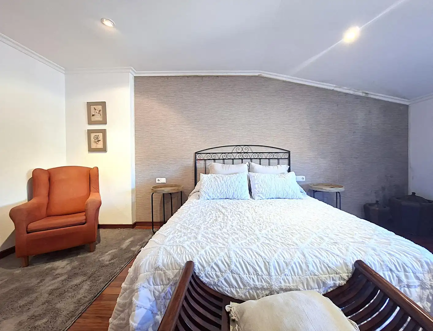 Bedroom of Flat for sale in Cambados  with Heating, Private garden and Storage room