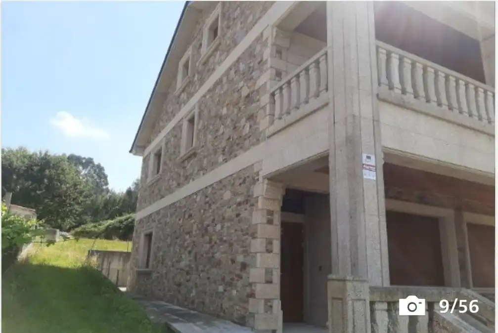 Vista exterior de Casa o chalet en venta en Oza dos Ríos con Jardín privado, Terraza y Trastero