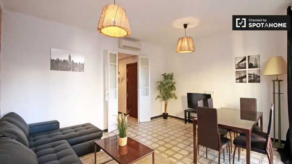 Flat with terrace to rent in Sants - Montjuïc, imagen 3