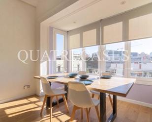 Dining room of Flat for sale in  Barcelona Capital  with Heating, Oven and Alarm