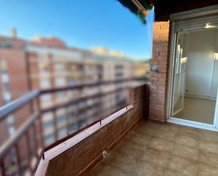 Balcony of Flat for sale in Terrassa  with Heating, Parquet flooring and Oven