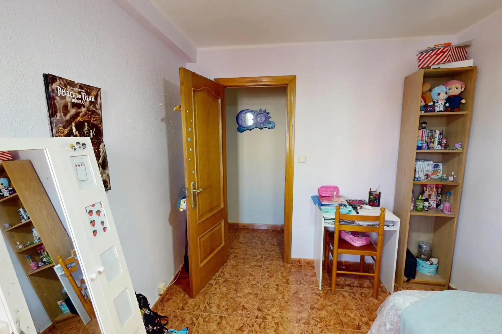 Schlafzimmer von Wohnung zum Verkauf in Valencia mit Klimaanlage