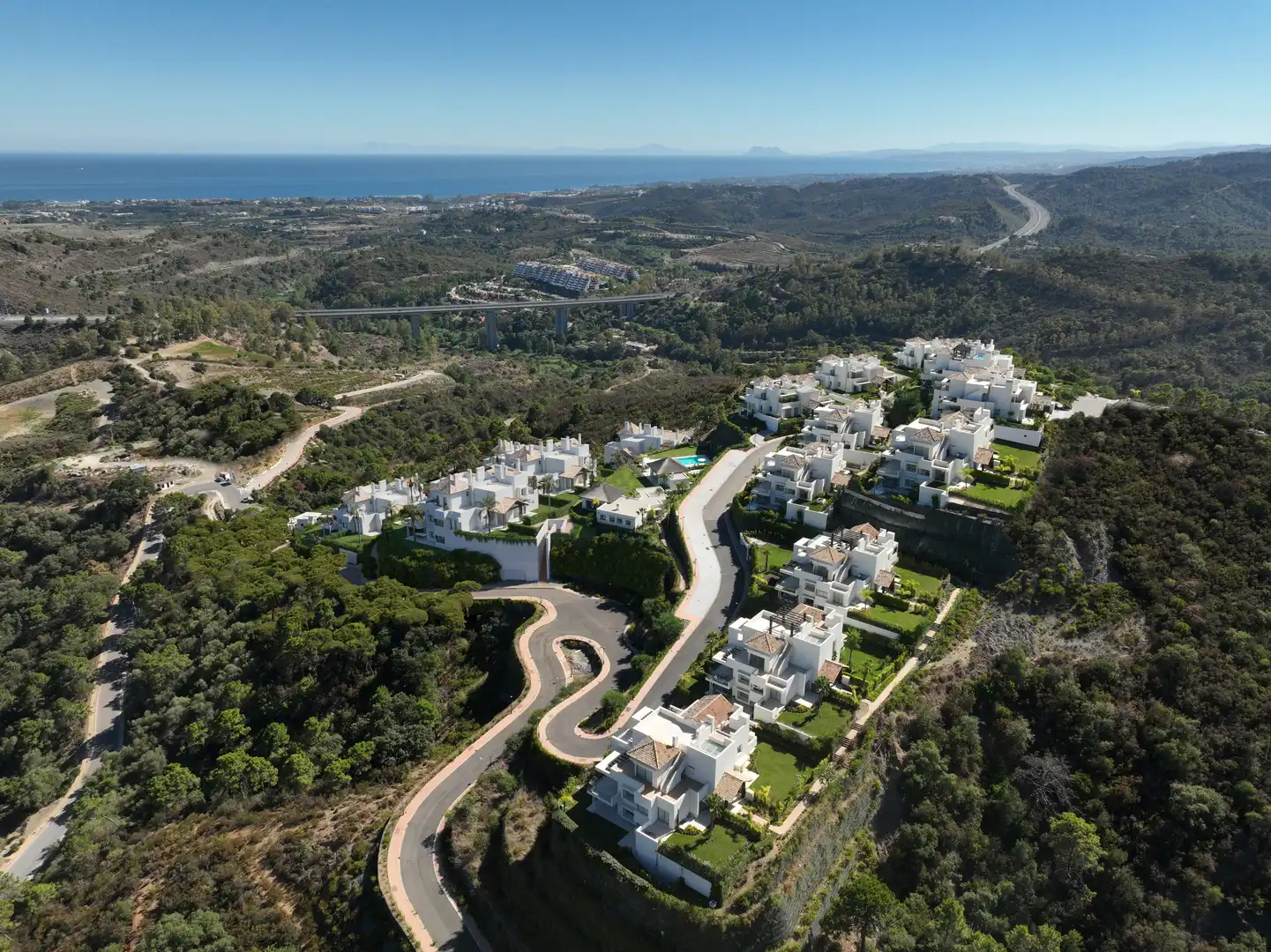 Vista exterior de Apartamento en venta en Benahavís con Aire acondicionado, Calefacción y Jardín privado