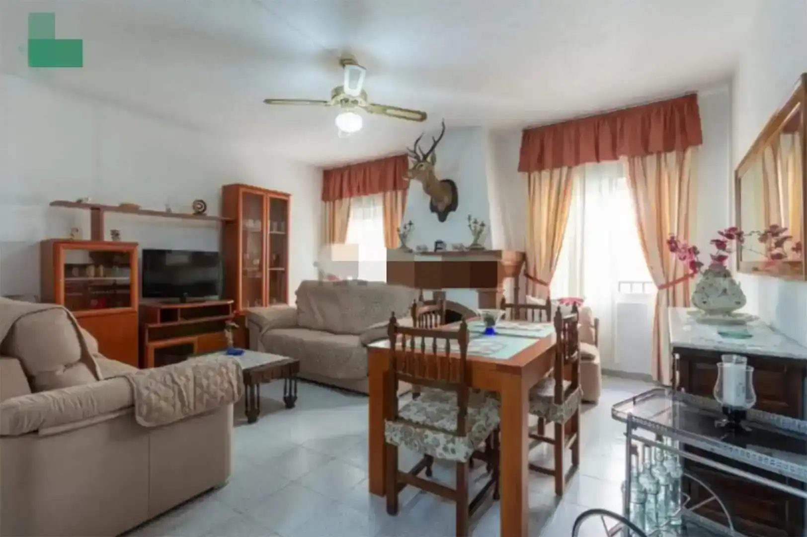 Sala de estar de Piso en venta en Almuñécar con Aire acondicionado, Amueblado y Horno