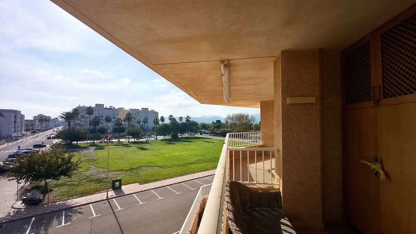 Terraza de Apartamento en venta en Xeraco con Aire acondicionado, Calefacción y Jardín privado