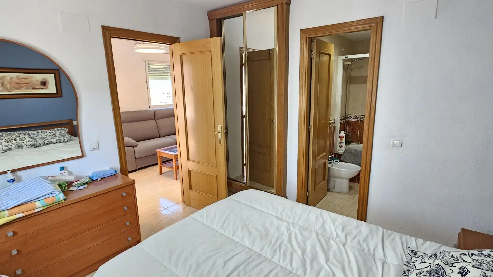 Dormitori de Apartament en venda en Oropesa del Mar / Orpesa amb Aire condicionat, Calefacció i Terrassa