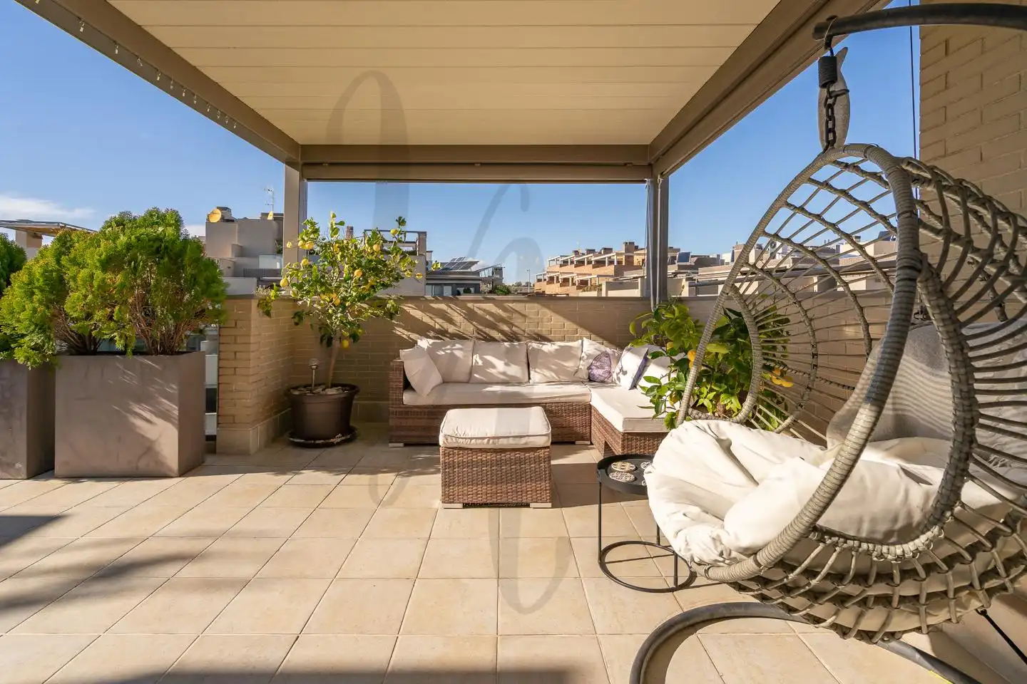 Terraza de Ático en venta en San Sebastián de los Reyes con Aire acondicionado, Calefacción y Terraza