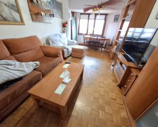 Living room of Flat for sale in  Logroño  with Heating, Parquet flooring and Terrace