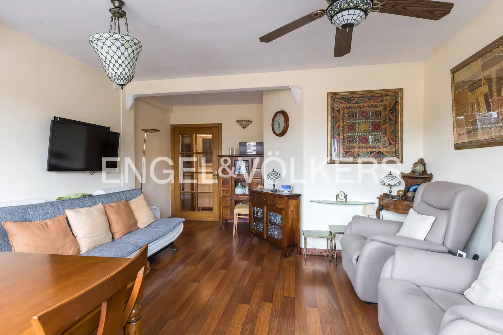 Sala de estar de Piso en venta en Madrid con Aire acondicionado, Calefacción y Parquet