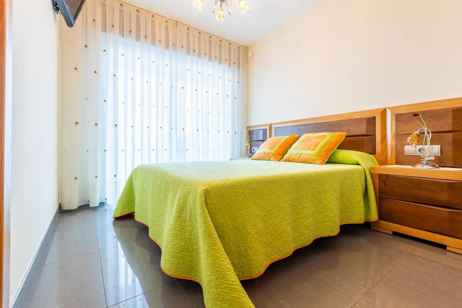 Schlafzimmer von Wohnung zum Verkauf in Sada (A Coruña) mit Privatgarten, Terrasse und Abstellraum