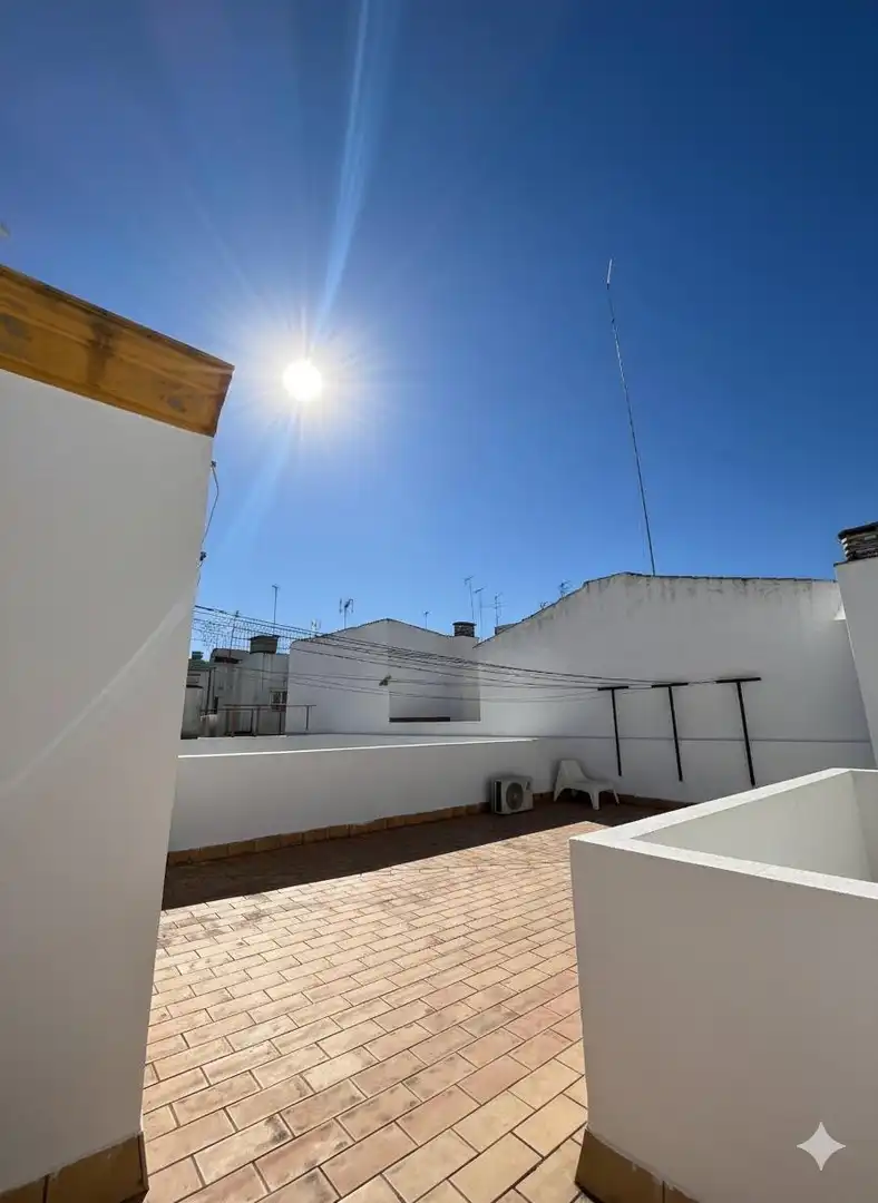Terrasse von Wohnung zur Miete in Sevilla mit Klimaanlage