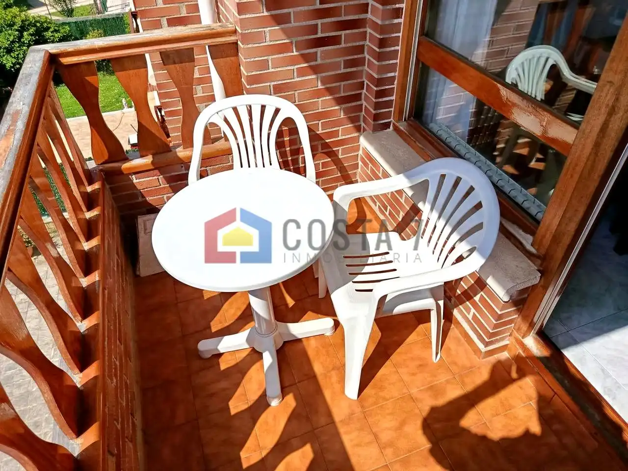 Terrace of Flat for sale in Noja  with Heating, Terrace and Furnished