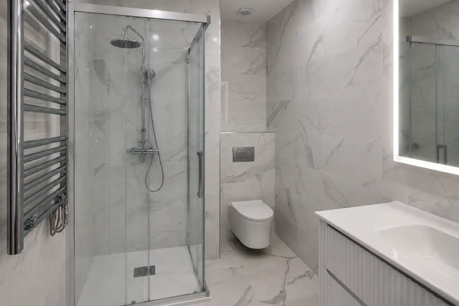 Baño de Piso en venta en Barcelona con Calefacción y Balcón