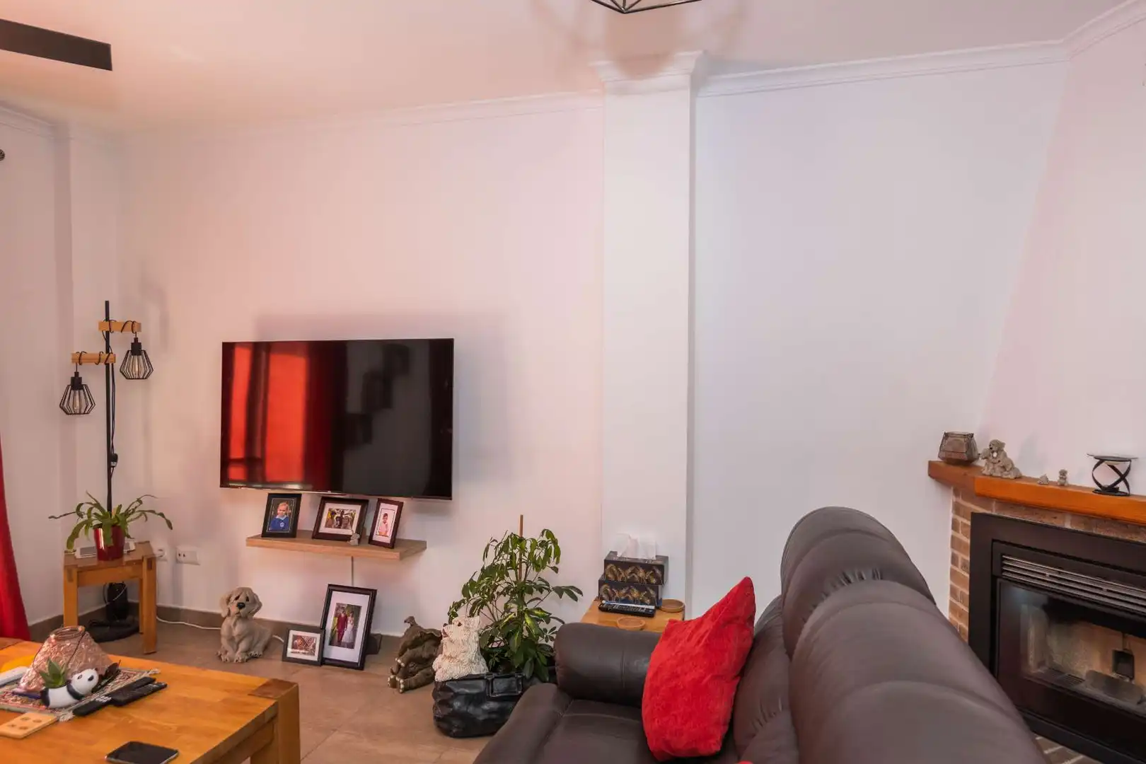Sala de estar de Casa adosada en venta en Murla con Terraza, Amueblado y Piscina comunitaria