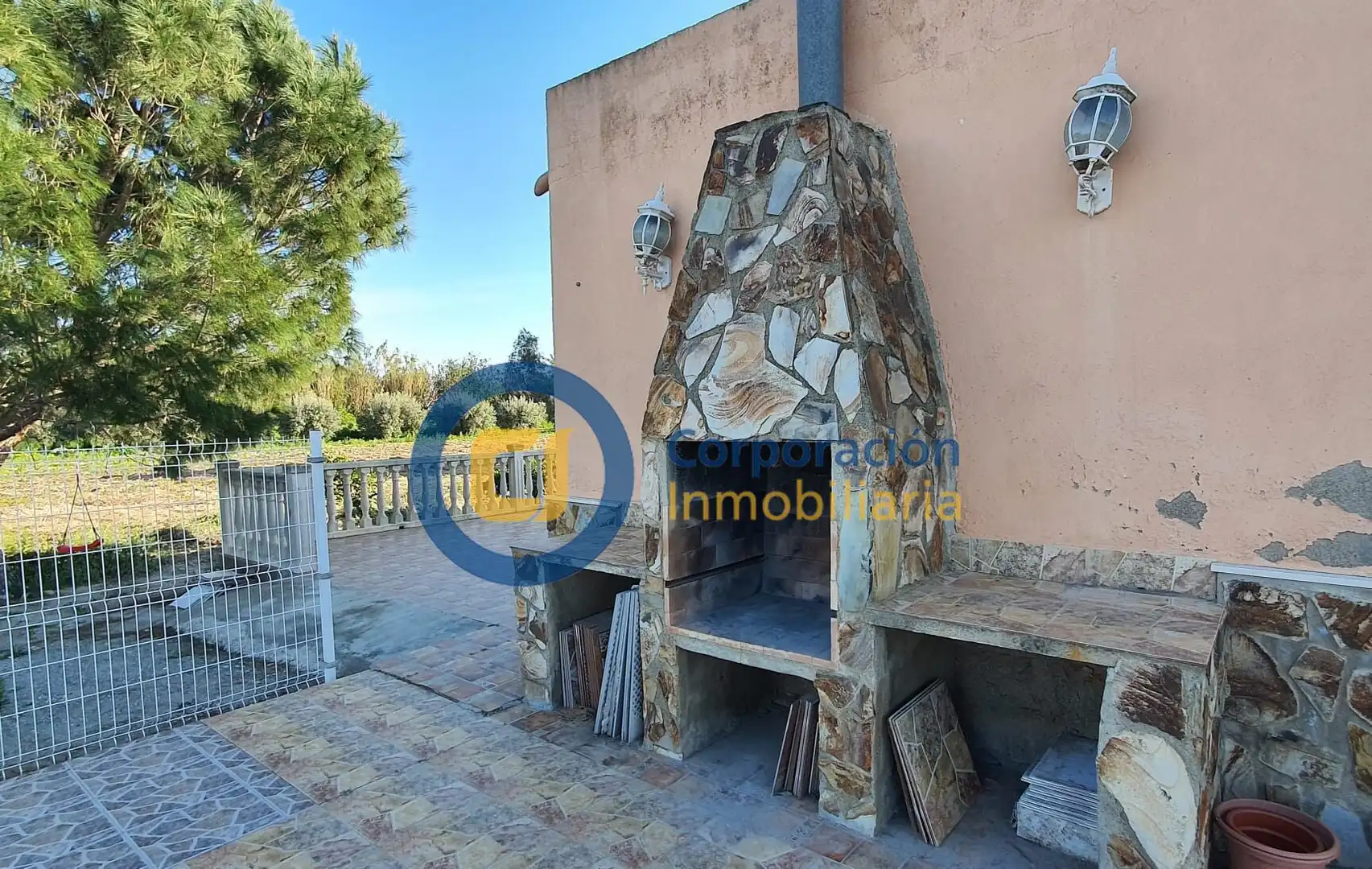Jardín de Casa o chalet en venta en Lorca con Amueblado