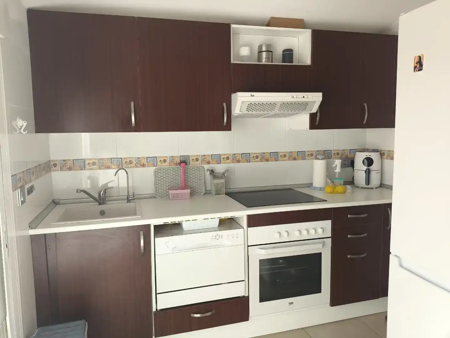 Cuina de Àtic en venda en  Murcia Capital amb Aire condicionat, Terrassa i Piscina
