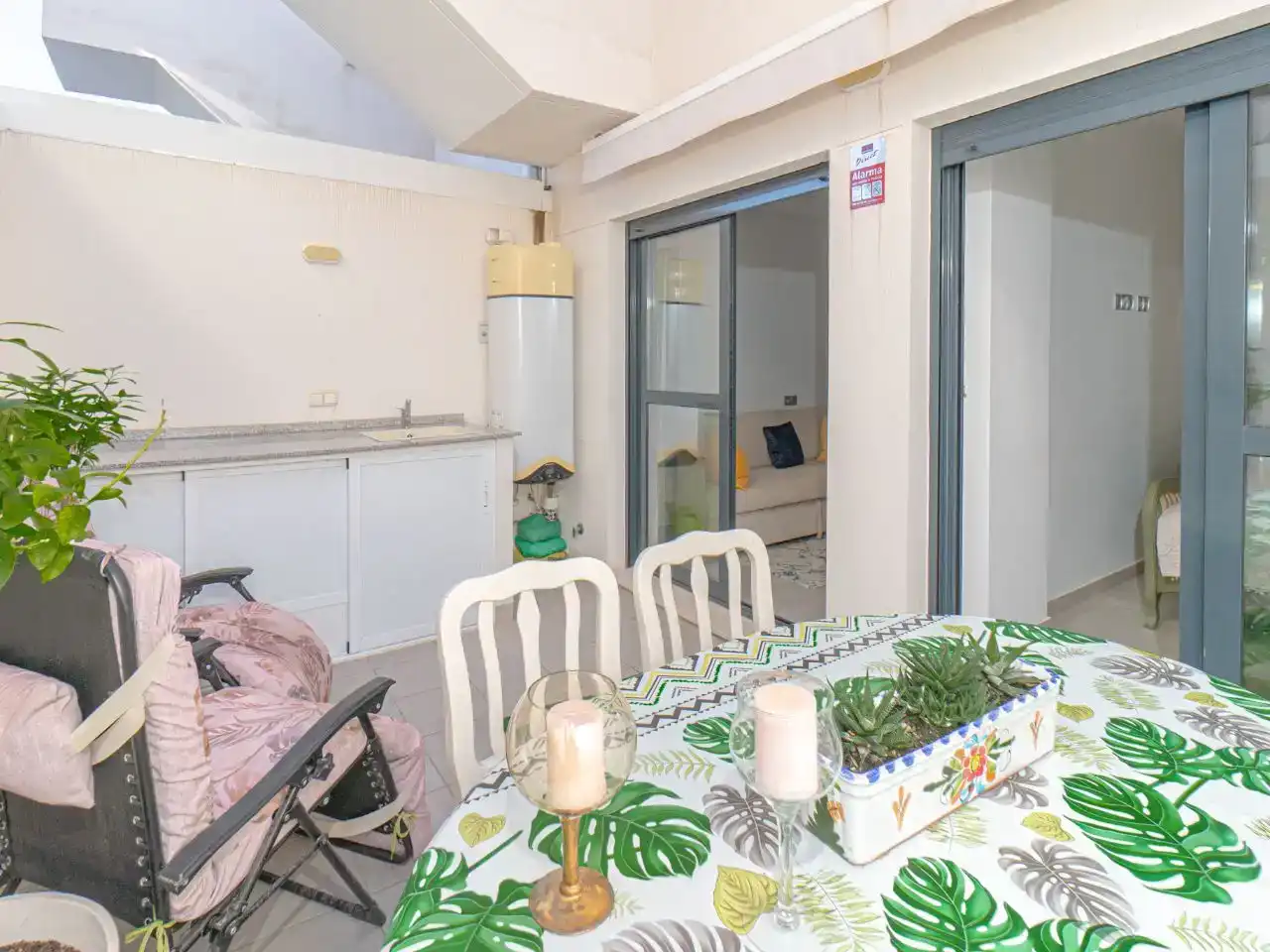 Terrassa de Pis en venda en San Pedro del Pinatar amb Aire condicionat i Piscina