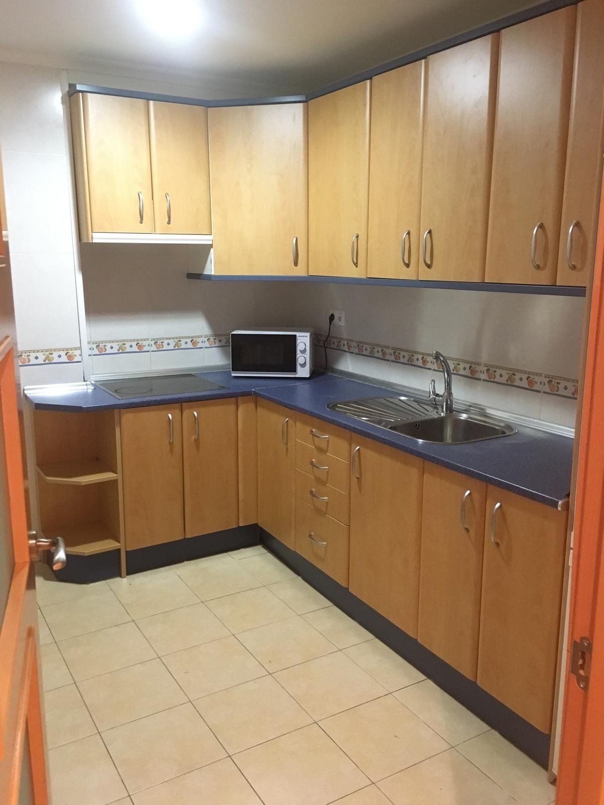 Kitchen of Flat for sale in Salamanca Capital  with Heating, Terrace and Balcony