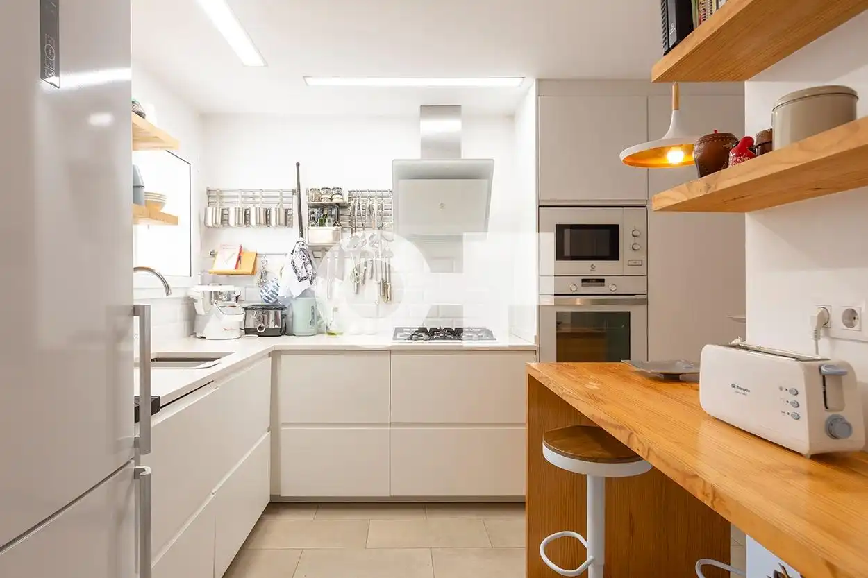 Cocina de Ático en venta en Barcelona con Aire acondicionado, Calefacción y Terraza