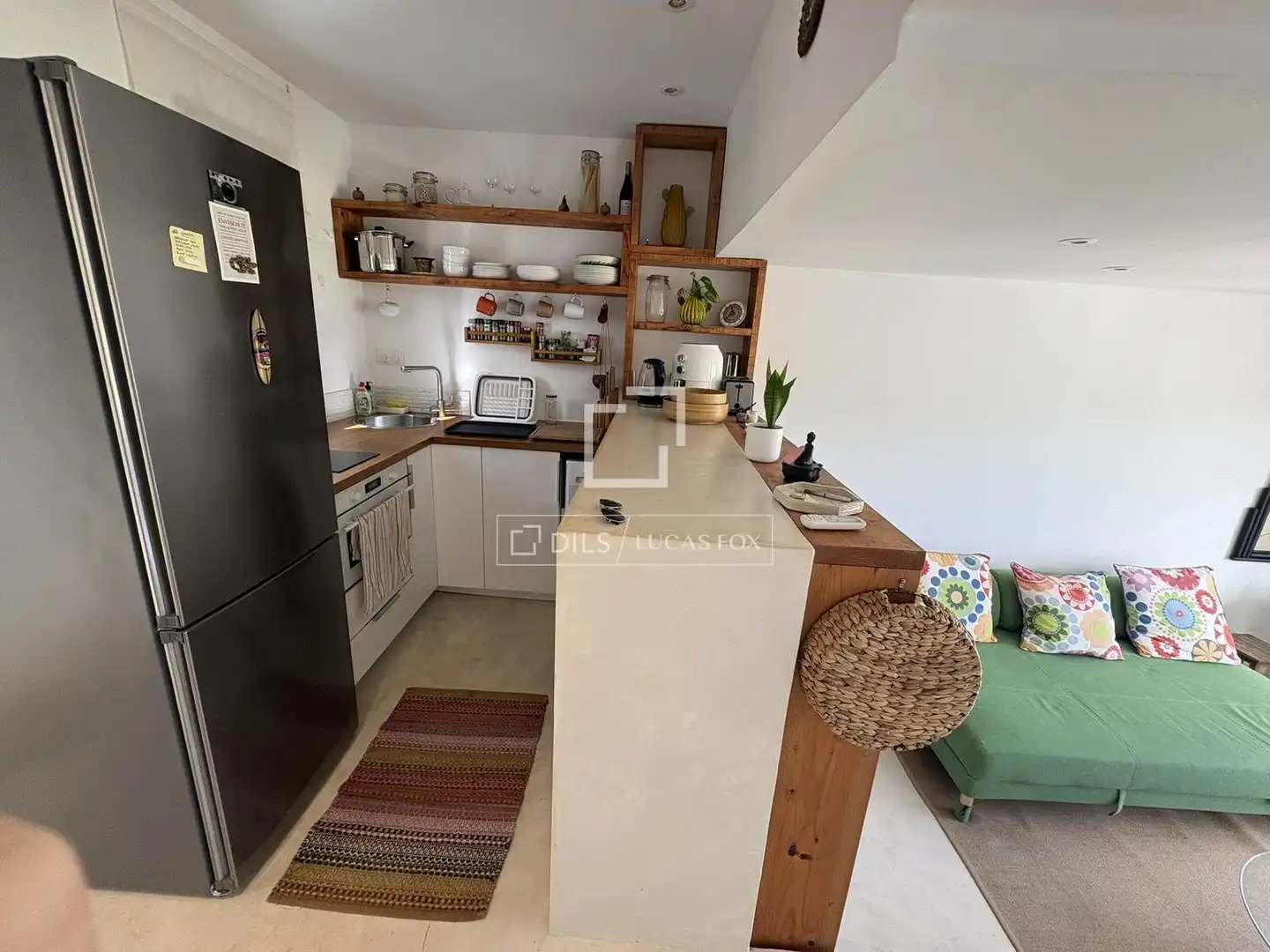 Küche von Wohnung zur Miete in Cala Vedella - Cala Tarida  