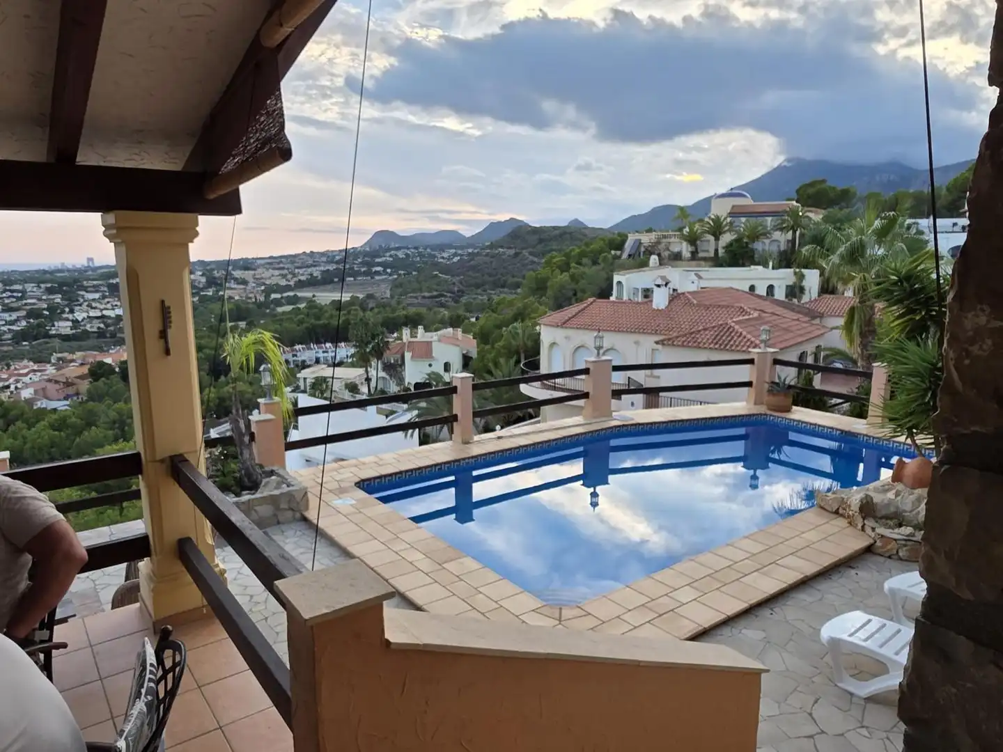Swimming pool of Houses for sale in L'Alfàs del Pi  with Air Conditioner, Private garden and Terrace