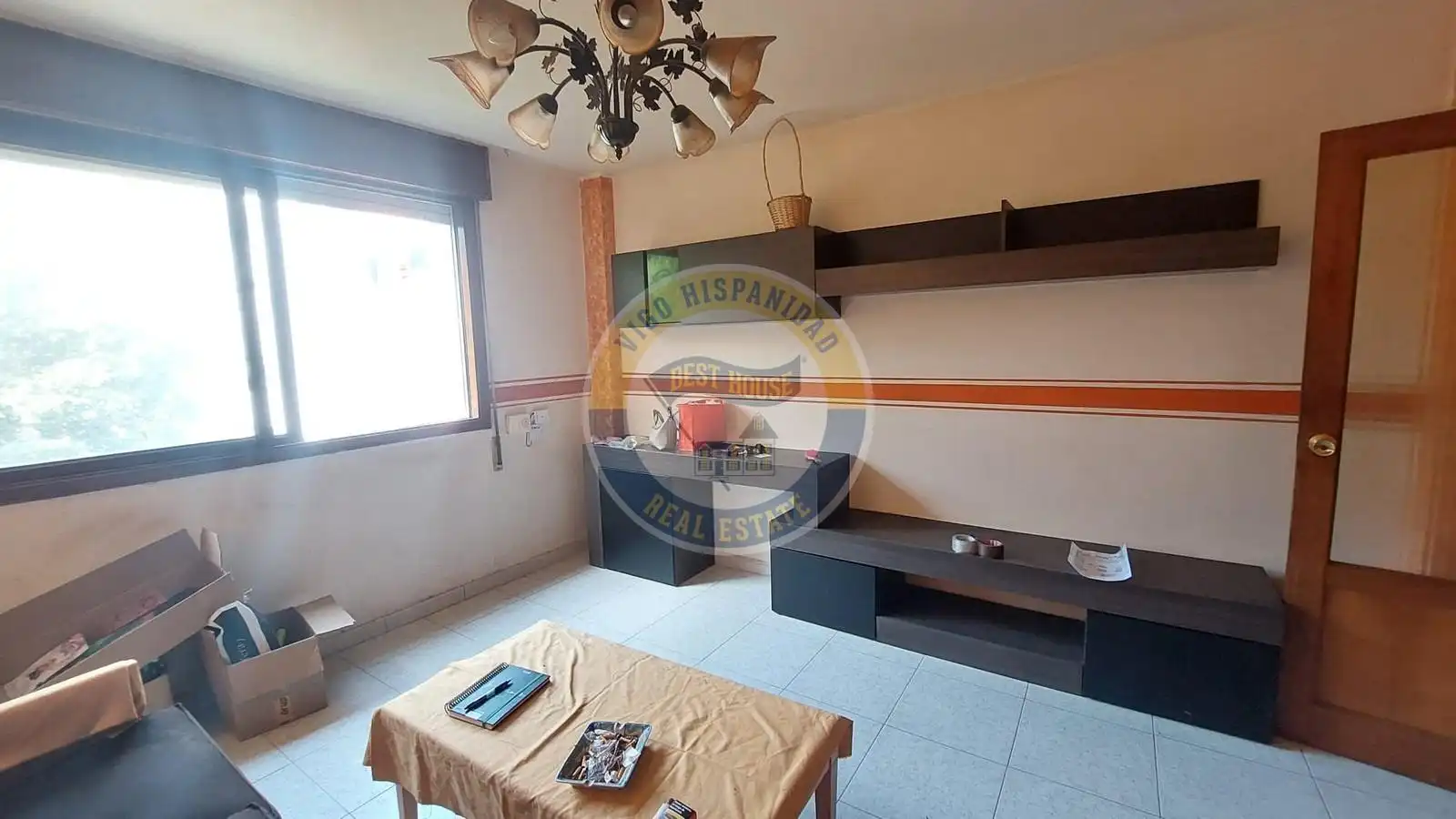 Living room of Flat for sale in Vigo   with Storage room and Furnished