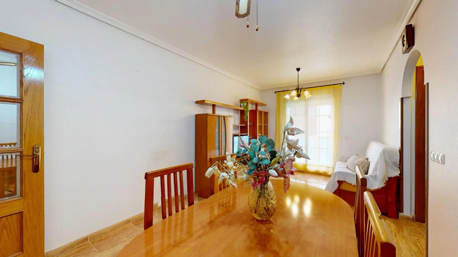 Comedor de Apartamento en venta en San Pedro del Pinatar con Terraza, Amueblado y Balcón