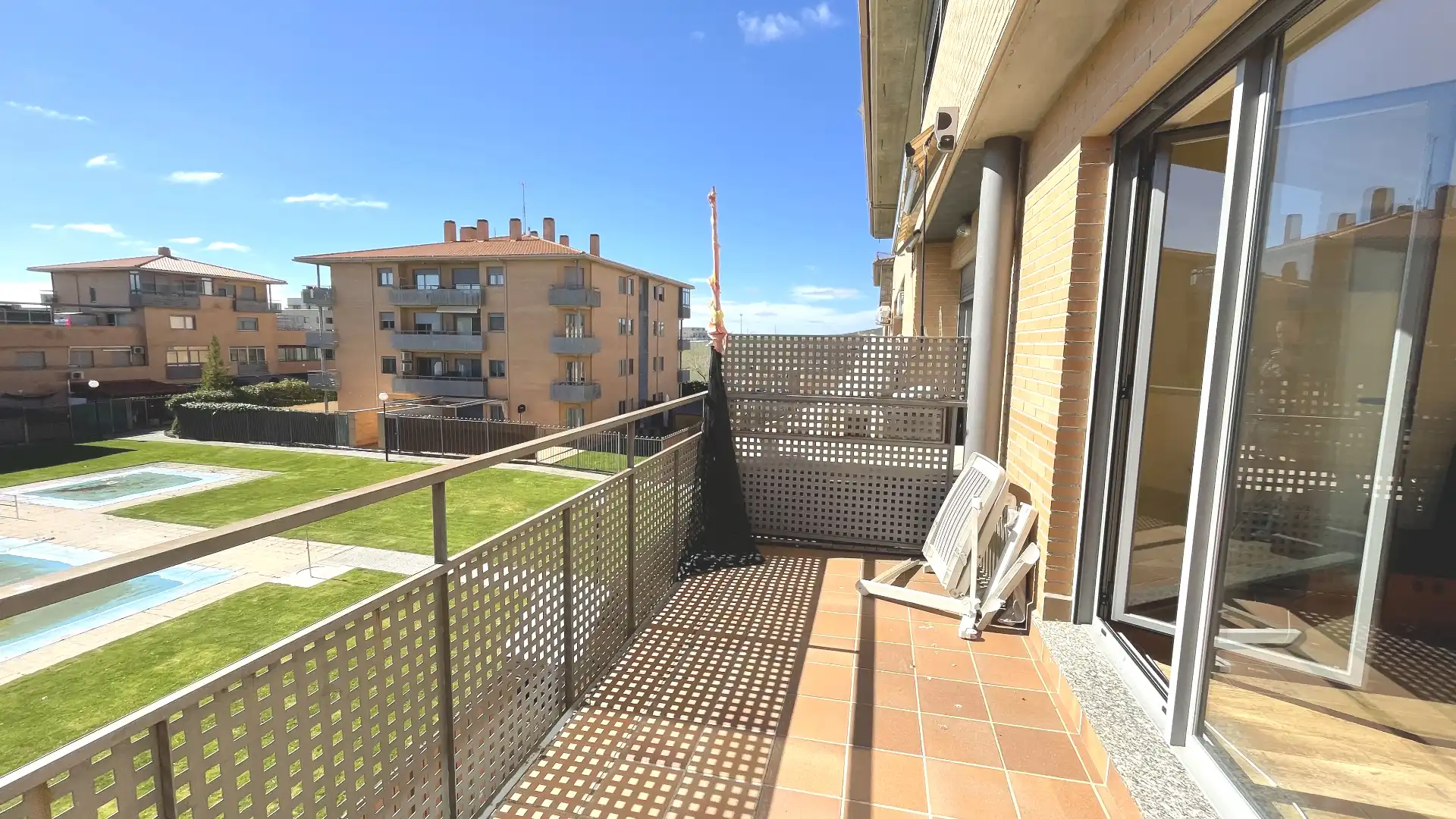 Terraza de Dúplex en venta en Salamanca Capital con Calefacción, Parquet y Terraza