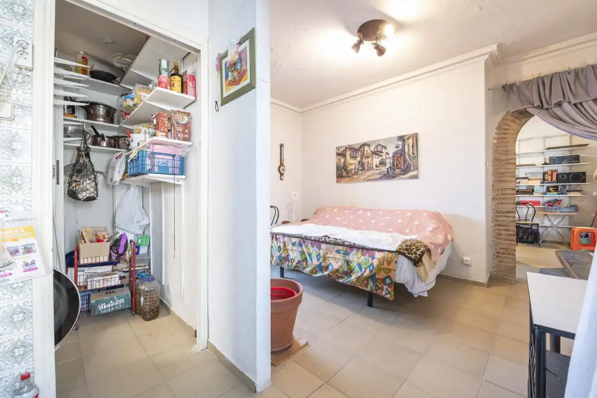 Schlafzimmer von Dachboden zum Verkauf in Madrid mit Klimaanlage, Heizung und Terrasse