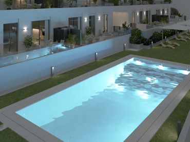 Apartament amb piscina en venda a Calle Saturno 4A