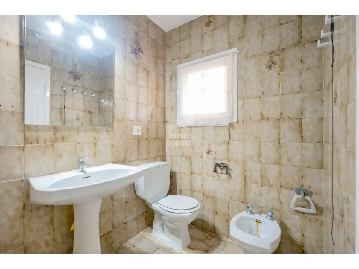 Bany de Apartament en venda en Maó - Mahón amb Jardí privat i Terrassa