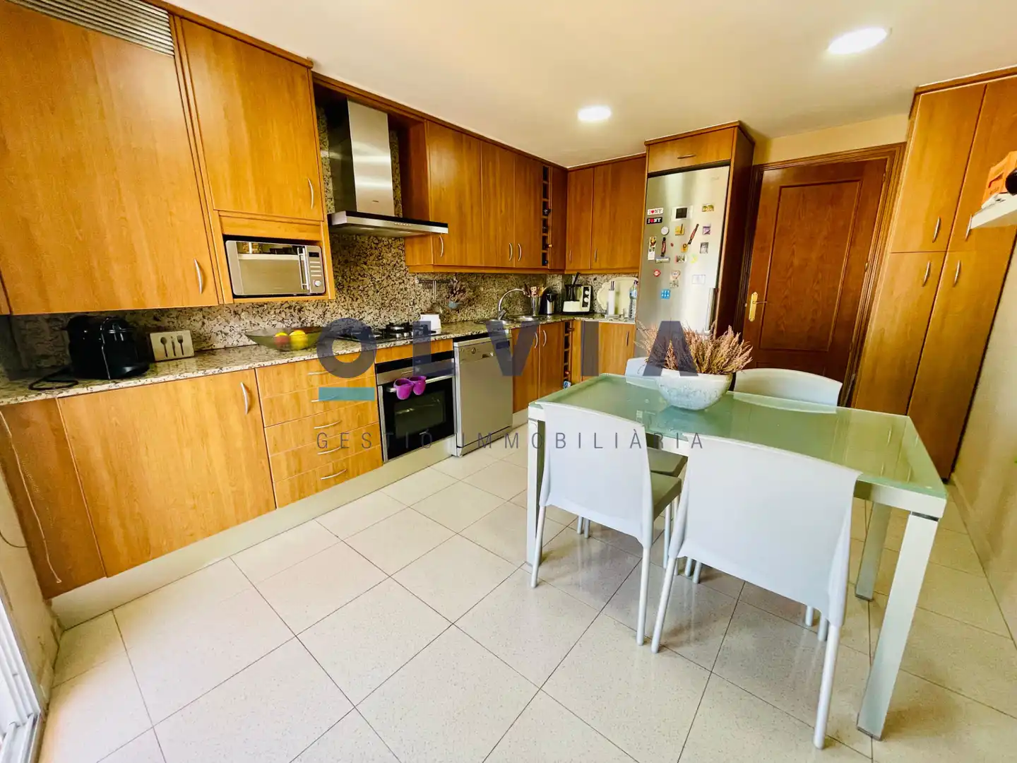 Kitchen of Duplexes for sale in Terrassa  with Air Conditioner, Heating and Parquet flooring