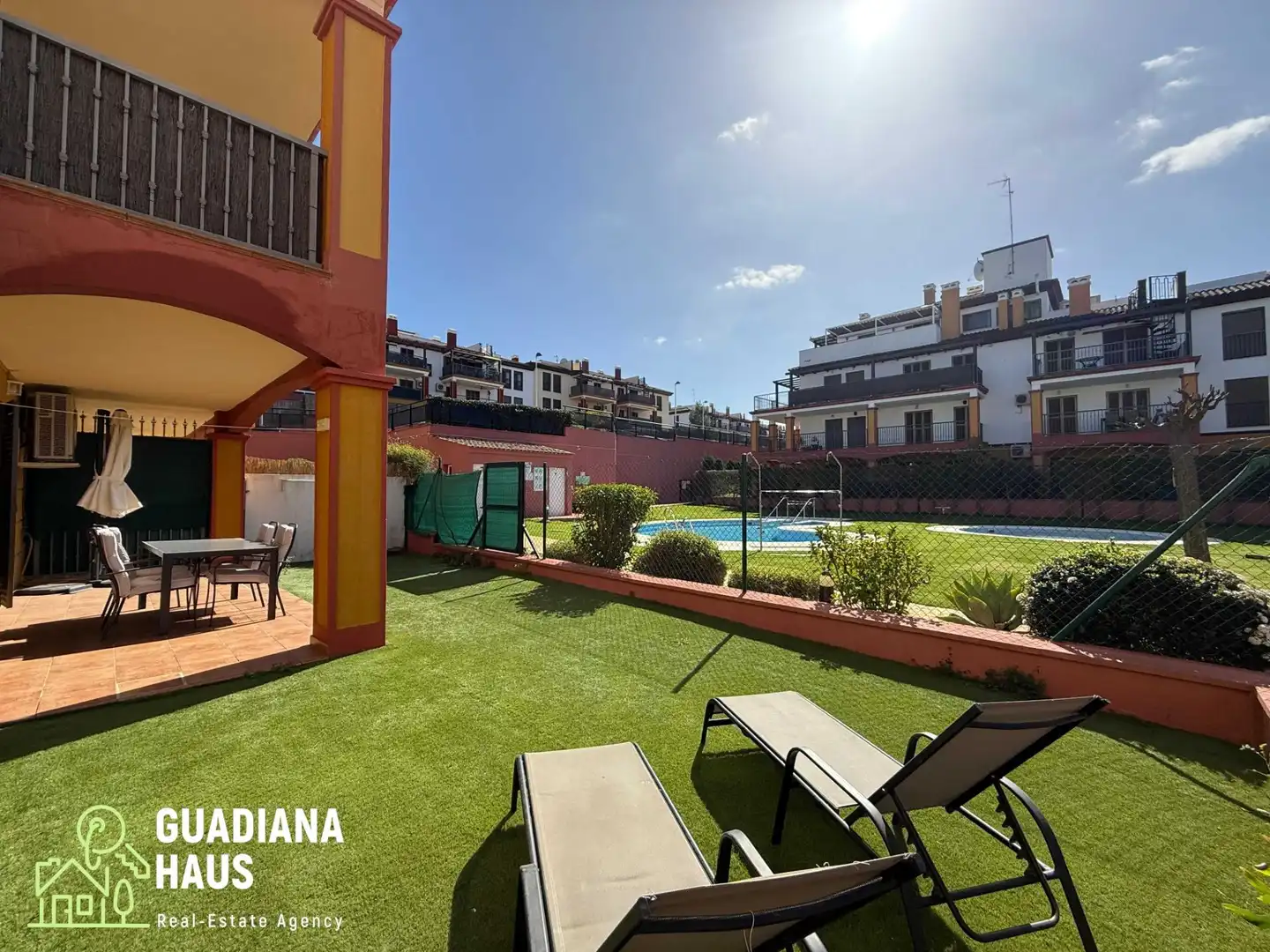 Garden of Apartments for sale in Ayamonte  with Air Conditioner, Private garden and Terrace