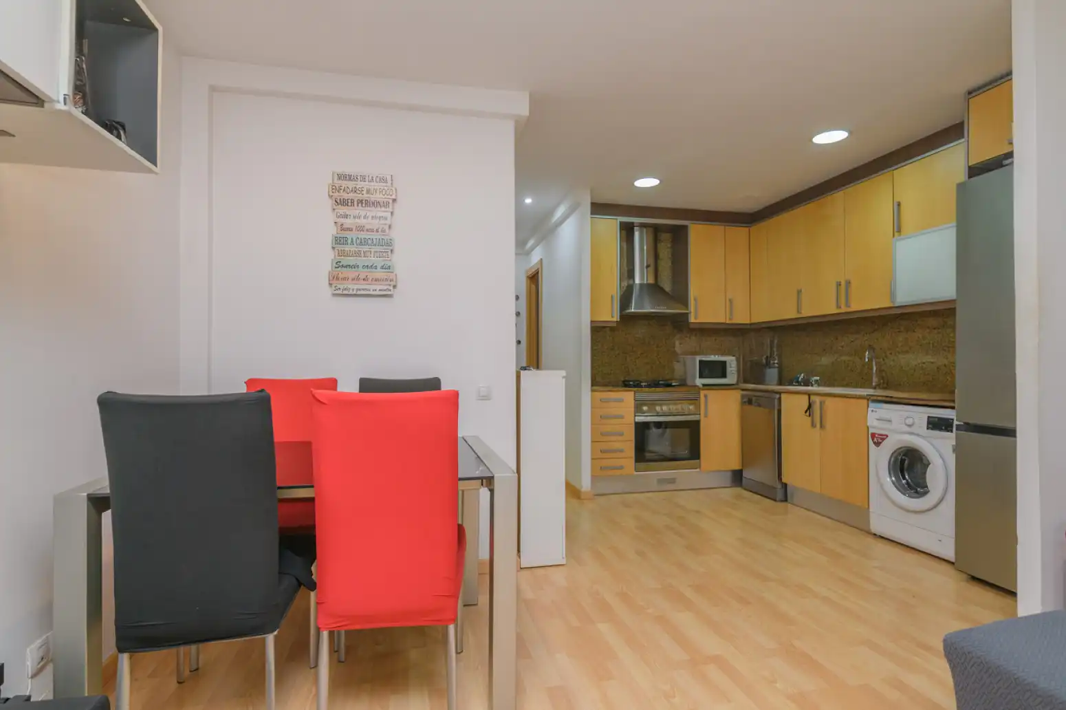 Kitchen of Flat for sale in Sant Boi de Llobregat  with Parquet flooring and Terrace