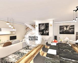 Sala d'estar de Dúplex en venda en  Barcelona Capital amb Aire condicionat