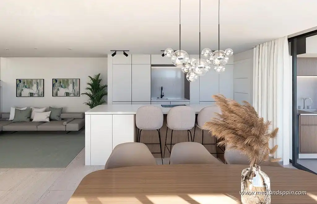Küche von Haus oder Chalet zum Verkauf in Torre-Pacheco mit Klimaanlage, Heizung und Privatgarten