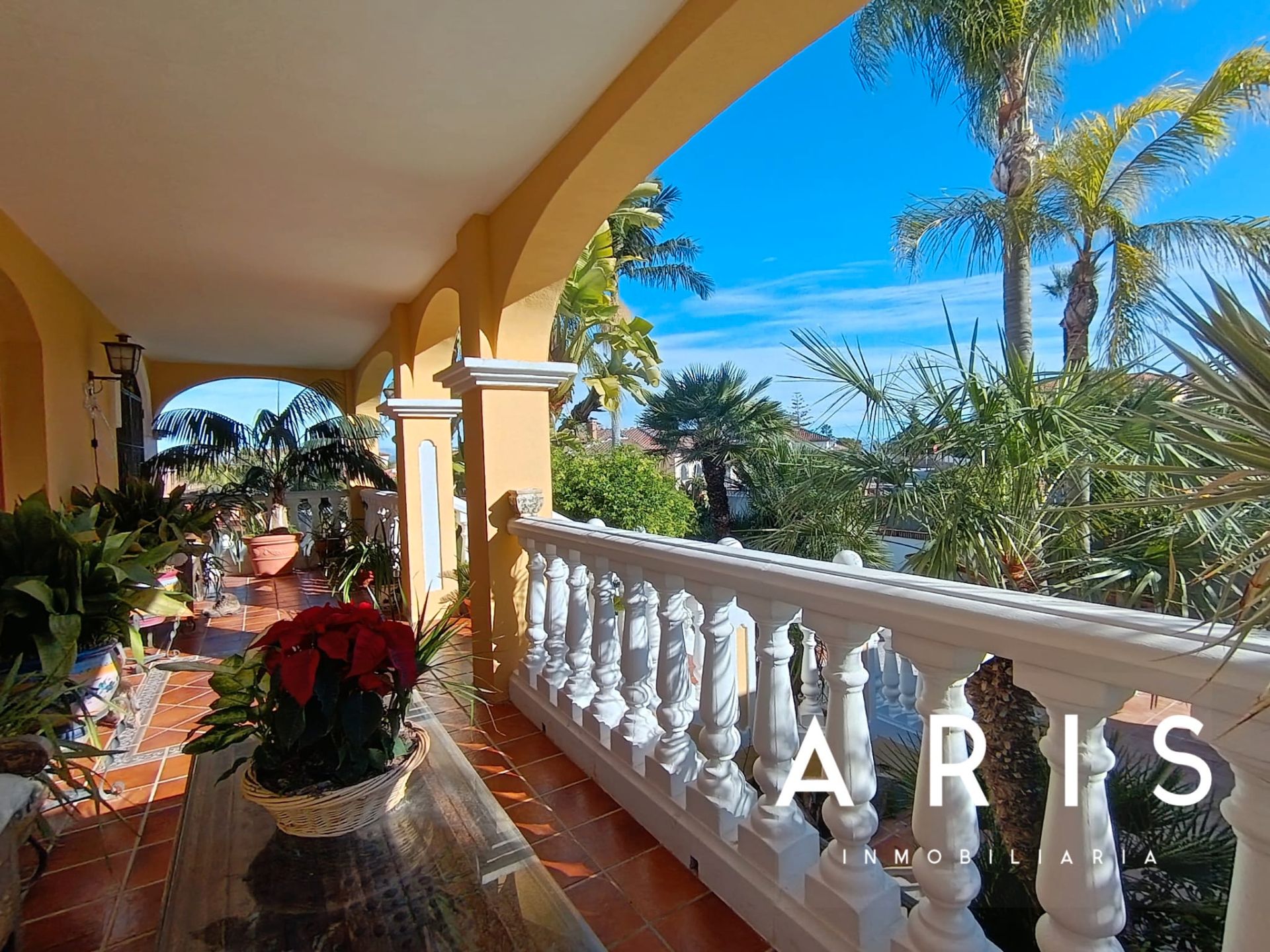 Terraza de Casa o chalet en venta en Alhaurín de la Torre con Aire acondicionado, Calefacción y Jardín privado