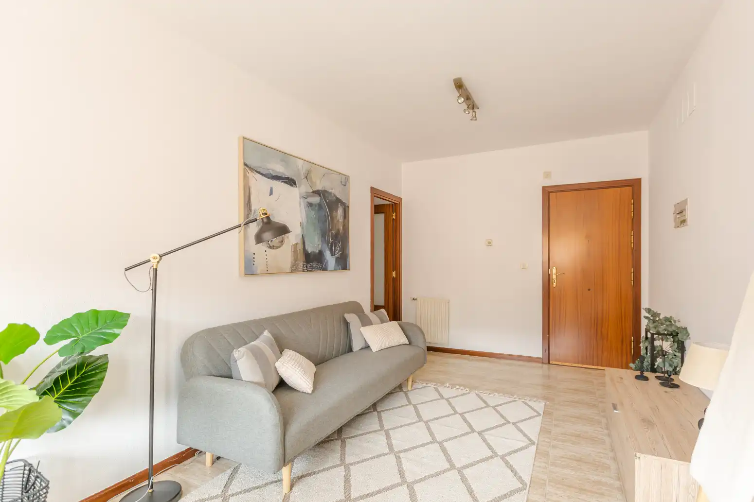 Living room of Flat for sale in  Pamplona / Iruña  with Heating, Terrace and Storage room