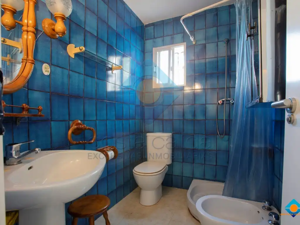Baño de Casa o chalet en venta en Mazarrón con Jardín privado, Terraza y Amueblado