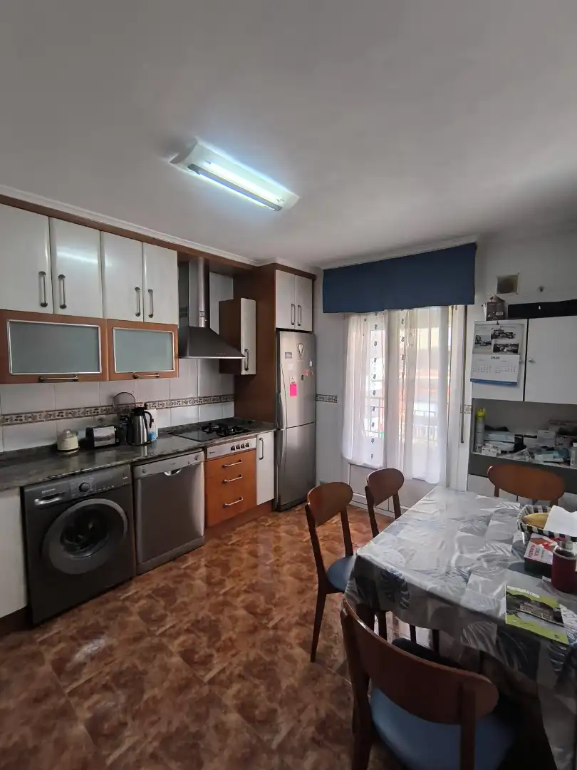 Kitchen of Flat for sale in Portugalete  with Heating, Storage room and Furnished