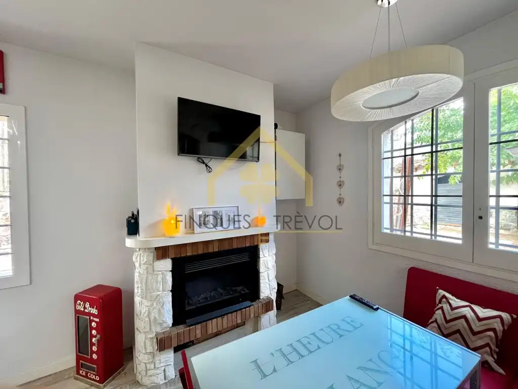Sala d'estar de Casa o xalet en venda en La Garriga