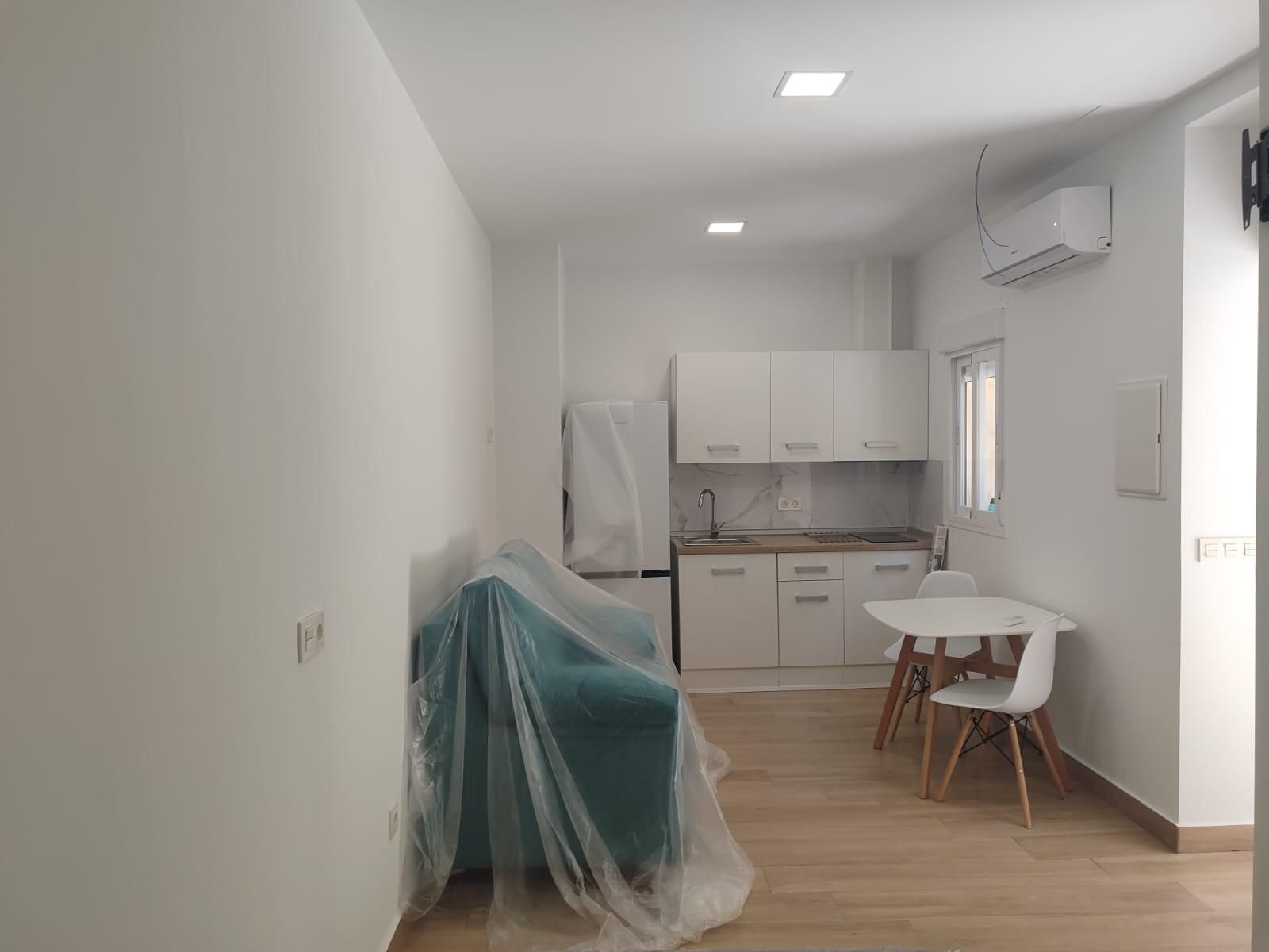 Kitchen of Apartment to rent in  Granada Capital  with Air Conditioner