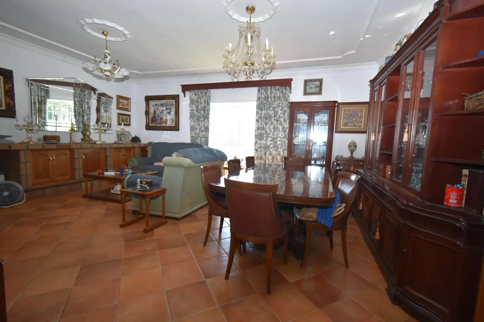 Dining room of Houses for sale in Chiclana de la Frontera  with Air Conditioner, Heating and Private garden