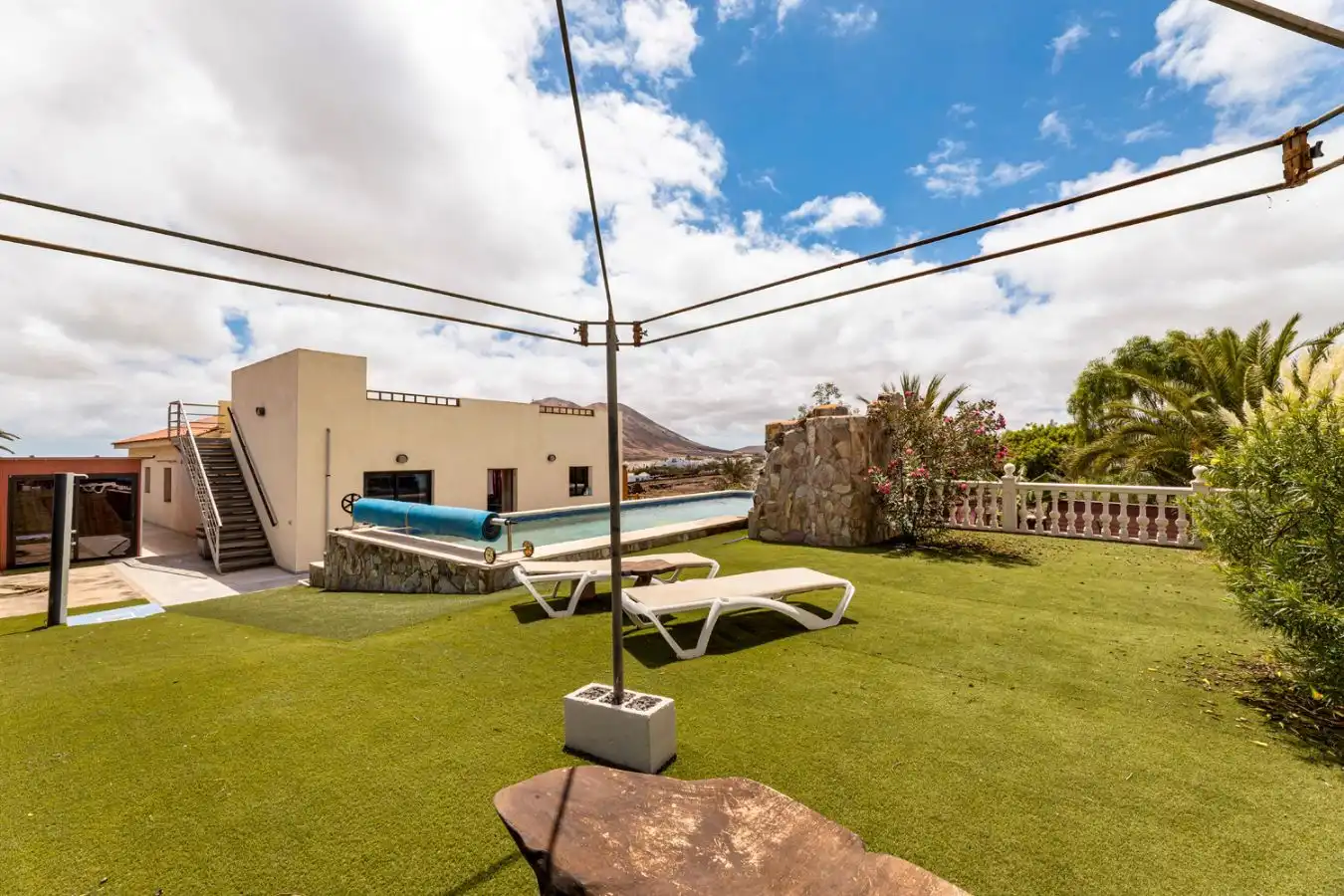 Garden of Houses for sale in La Oliva  with Heating, Private garden and Terrace