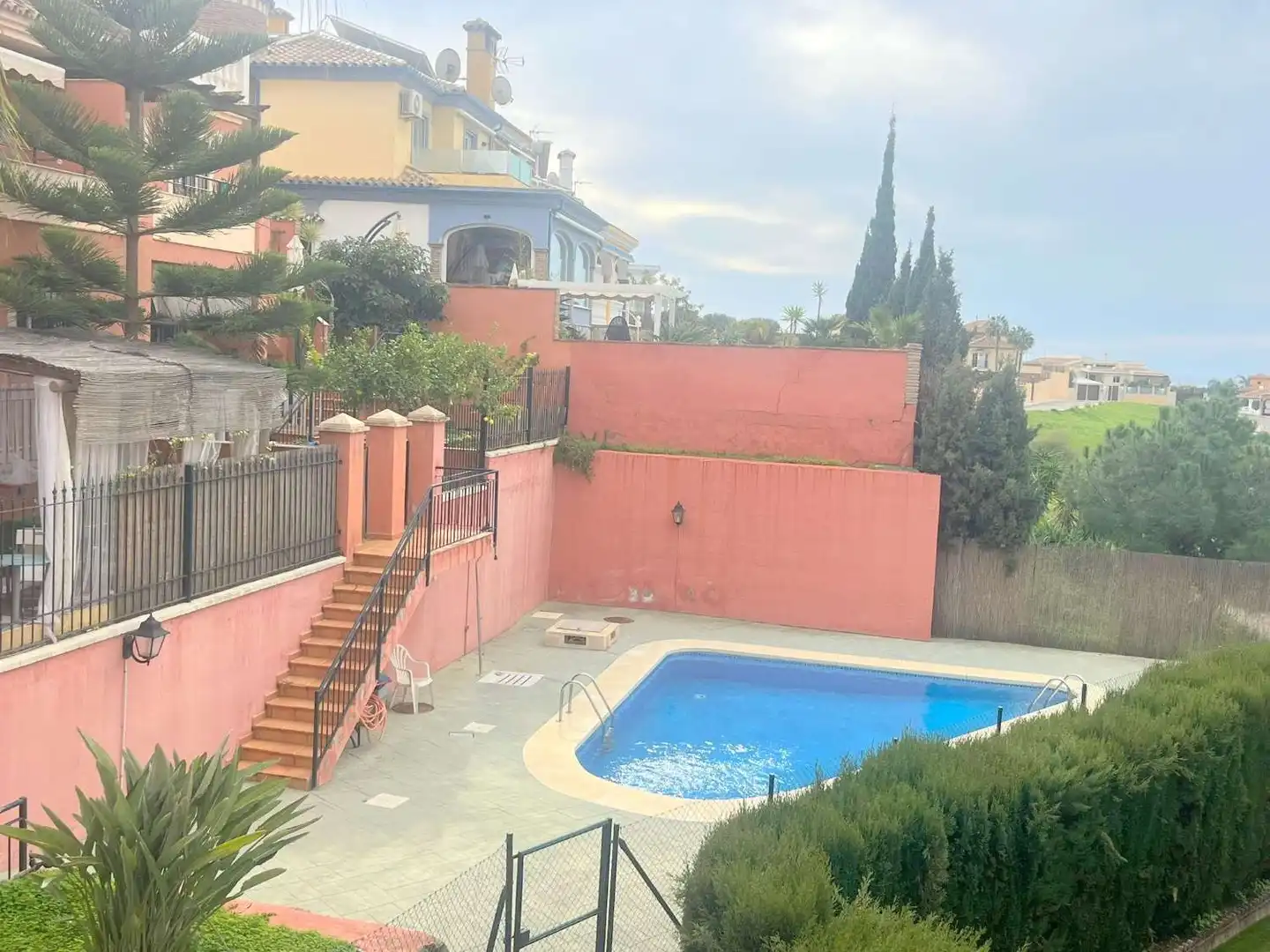 Jardín de Casa adosada en venta en Vélez-Málaga con Terraza y Piscina
