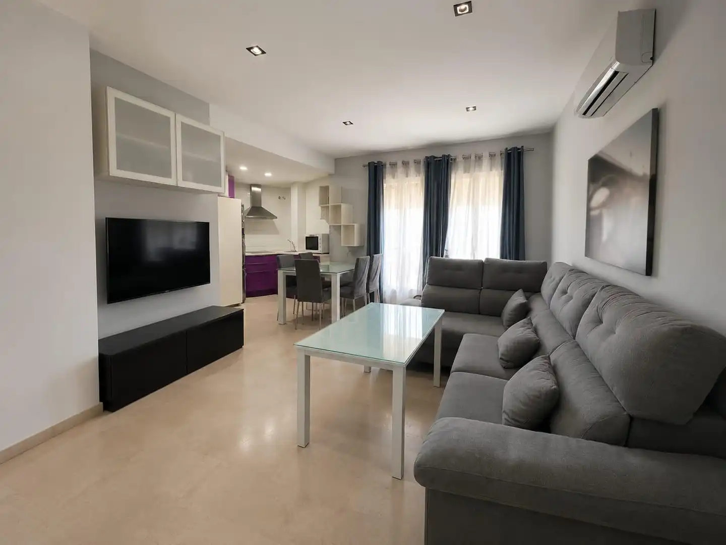 Sala de estar de Piso en venta en Los Palacios y Villafranca