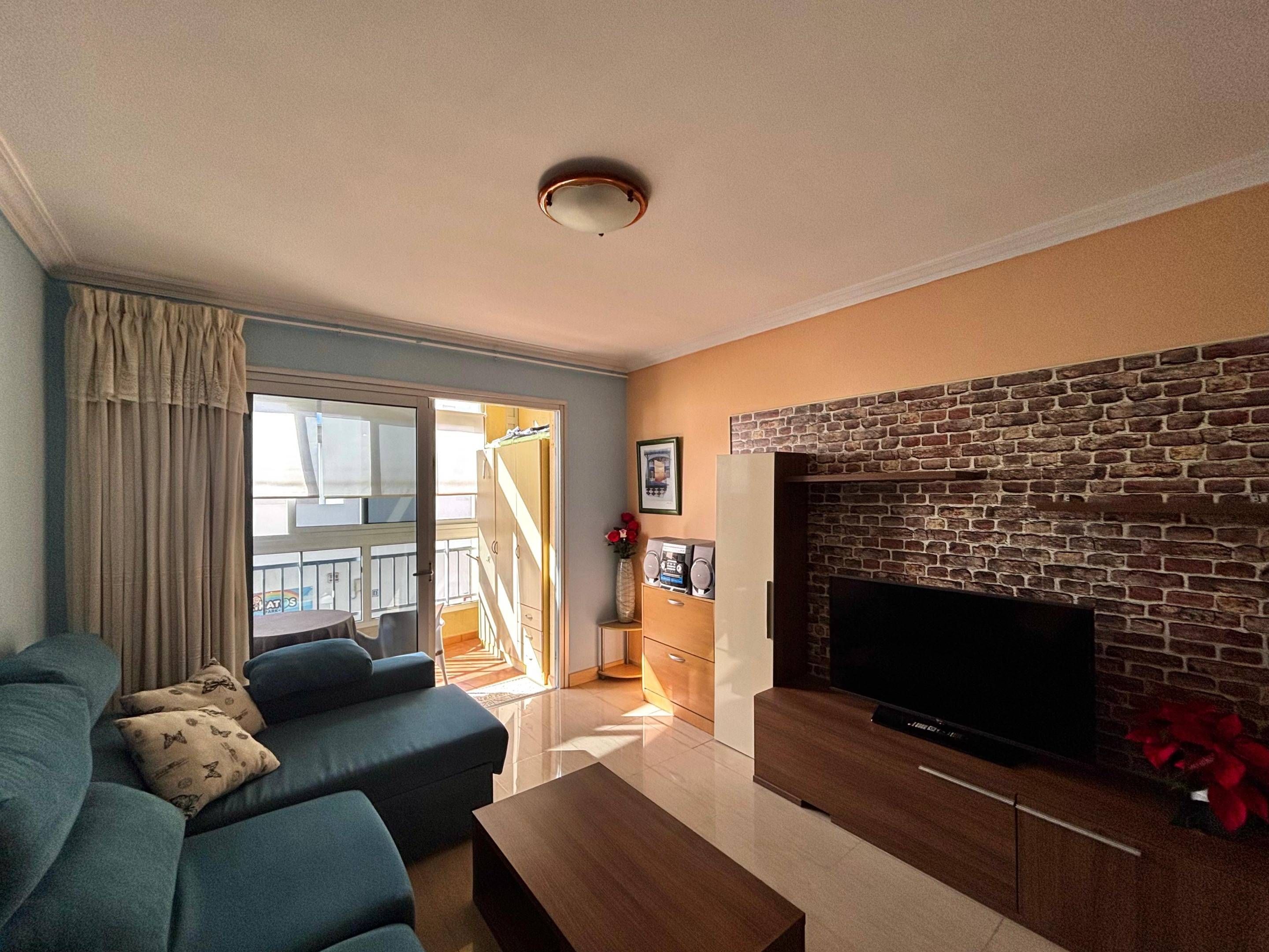 Sala de estar de Piso en venta en Arona